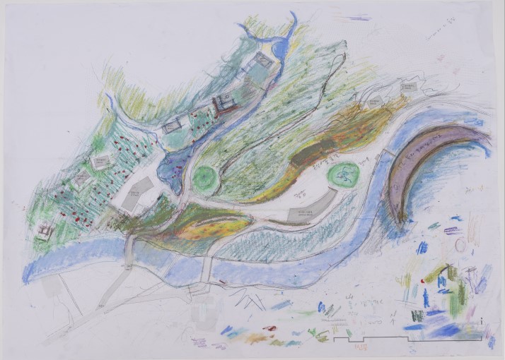 %EB%91%90%EB%82%B4%EC%9B%90 %EC%8A%A4%EC%BC%80%EC%B9%98 2023 %EC%A2%85%EC%9D%B4%EC%97%90 %EC%97%B0%ED%95%84 %ED%8C%8C%EC%8A%A4%ED%85%94 %EC%83%89%EC%97%B0%ED%95%84. 83.5 x 61 cm. %EC%9E%91%EA%B0%80 %EC%86%8C%EC%9E%A5