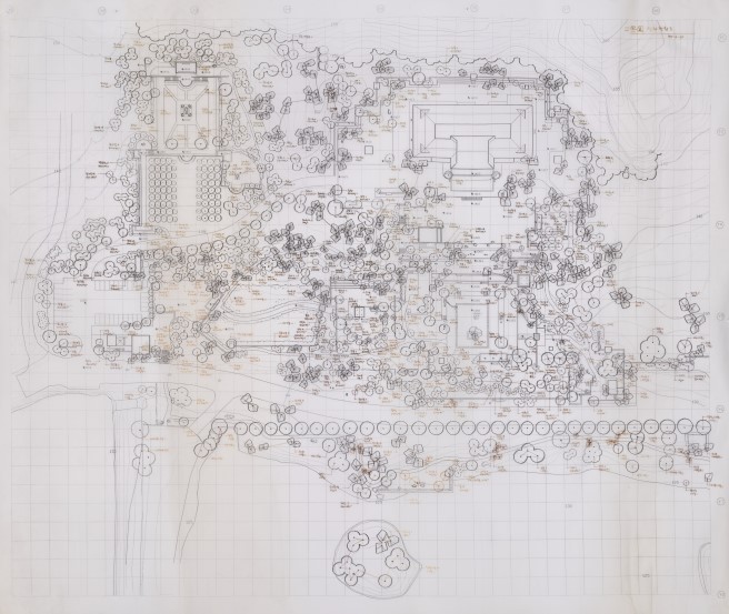 %ED%98%B8%EC%95%94%EB%AF%B8%EC%88%A0%EA%B4%80 %ED%9D%AC%EC%9B%90 %EC%8B%9D%EC%9E%AC %ED%98%84%ED%99%A9%EB%8F%84 1997 %ED%8A%B8%EB%A0%88%EC%8B%B1%EC%A7%80%EC%97%90 %ED%8E%9C. 101 x 87 cm. %EC%9E%91%EA%B0%80 %EC%86%8C%EC%9E%A5