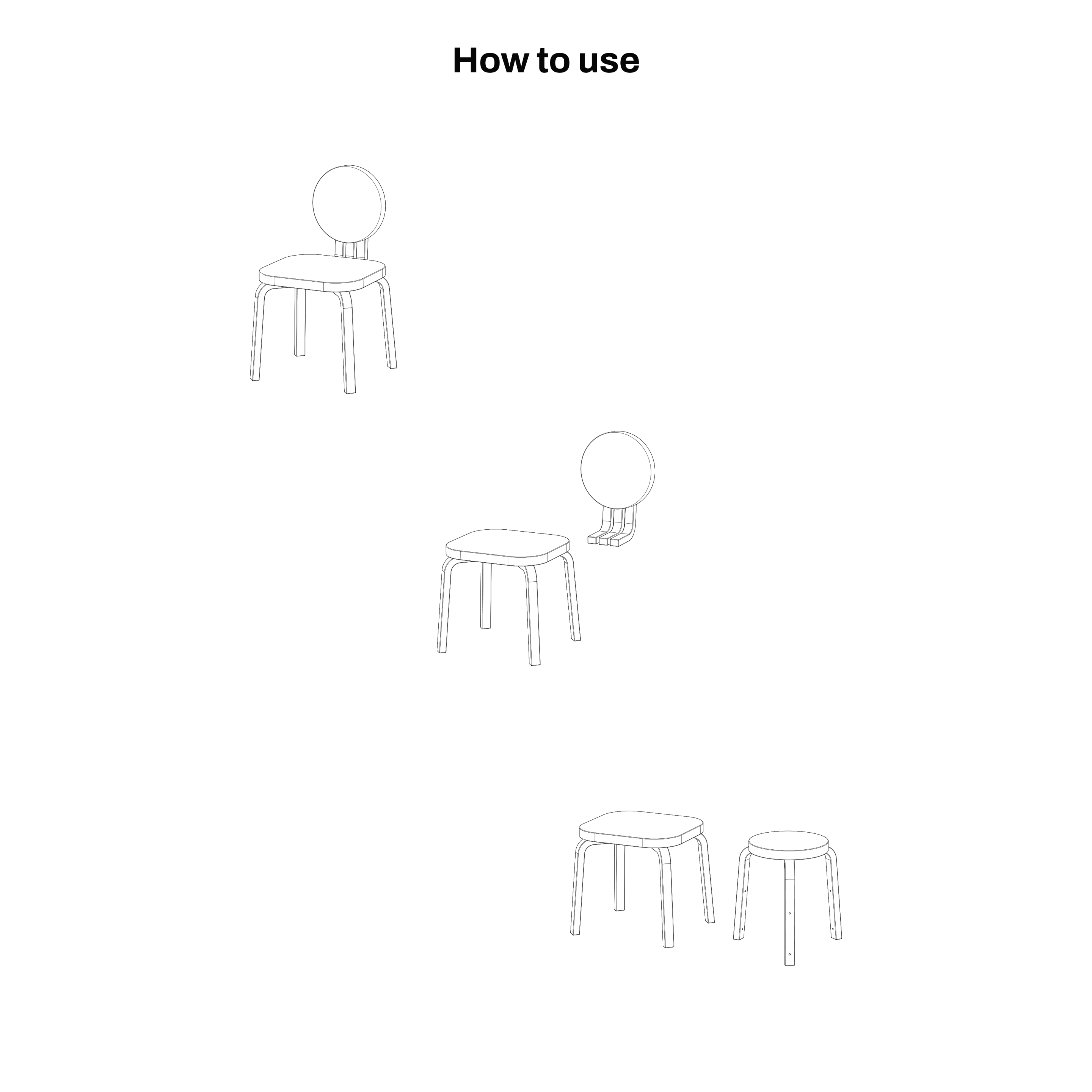 1인 가구를 위한 의자, 채스툴60 2 CHASTOOL60 08