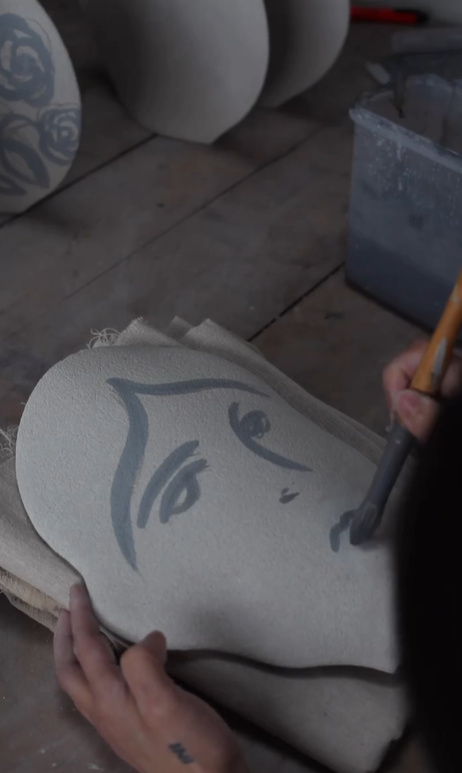 세라믹에 스민 물감의 잔흔, 이니세라믹 9 image 8