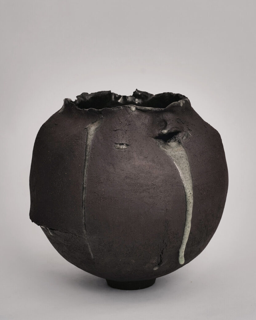 D. Untitled 2024 Jane Yang dHaene Sculpture Stoneware Glaze. Courtesy