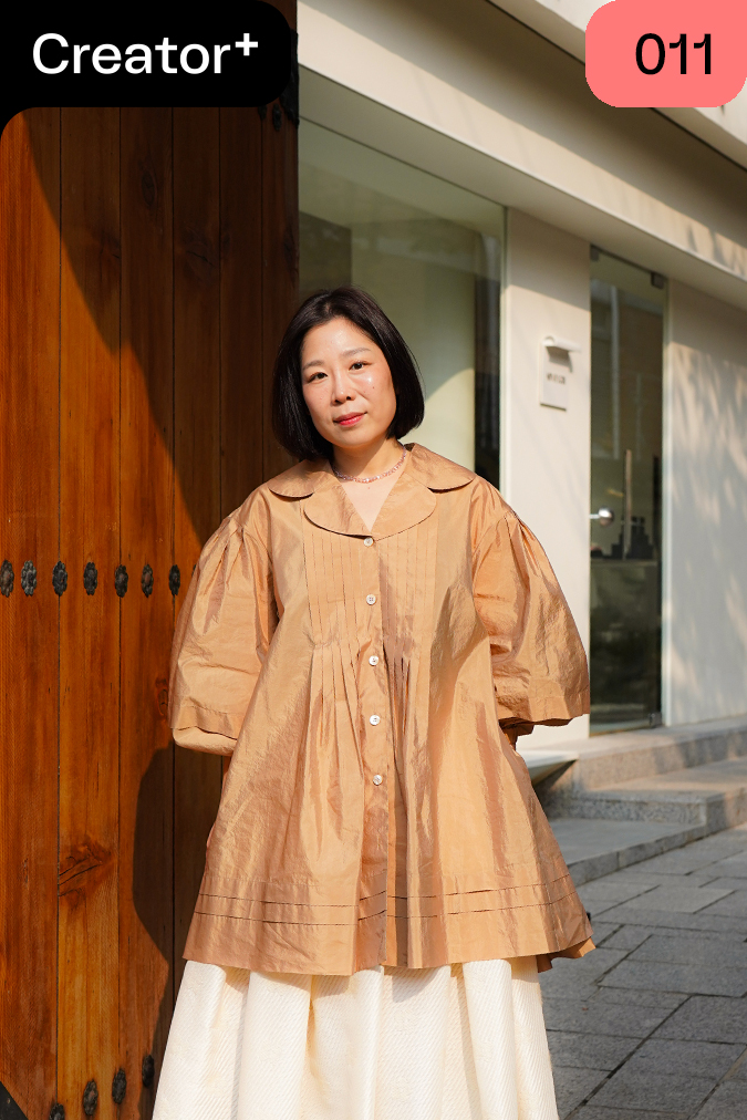 [Creator+] 디자이너 김민주: 진지하고 근본적인 디자인 방식으로 특별한 패션 IP를 만들다