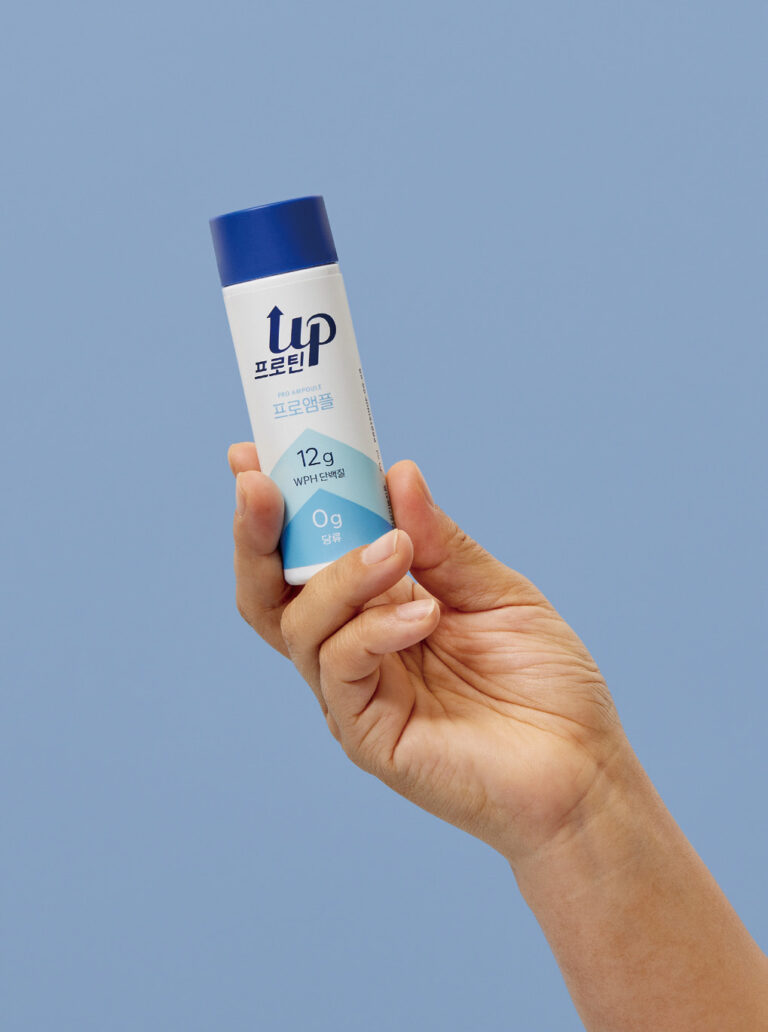 프로틴업 BI·패키지 디자인 