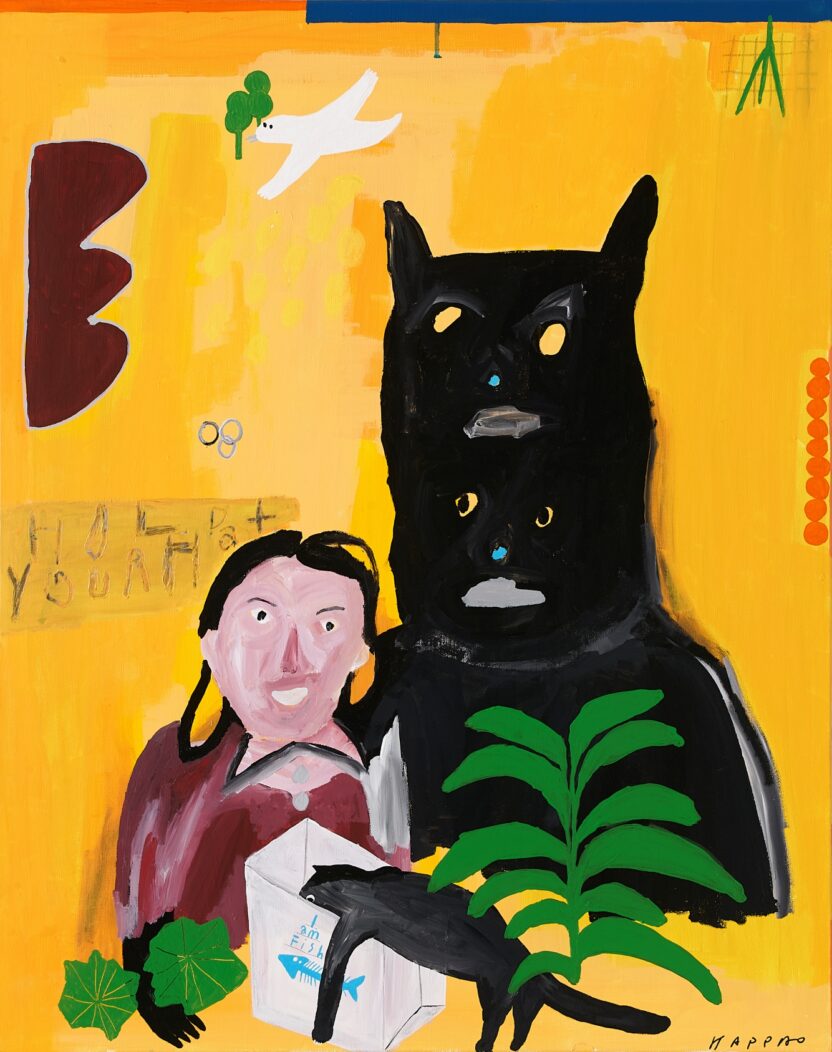 resize Hold your hat Acrylic on canvas 72.0 x 60.0cm 2024