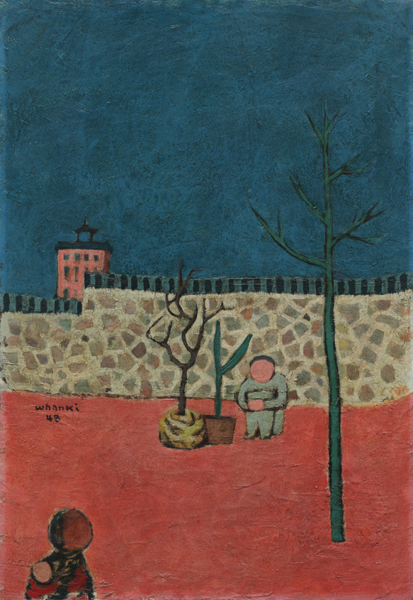 %EA%B9%80%ED%99%98%EA%B8%B0 %EA%B0%80%EB%A1%9C 1948 %EC%BA%94%EB%B2%84%EC%8A%A4%EC%97%90 %EC%9C%A0%EC%B1%84 55x38cm %E2%92%B8%ED%99%98%EA%B8%B0%EC%9E%AC%EB%8B%A8%E2%80%A7%ED%99%98%EA%B8%B0%EB%AF%B8%EC%88%A0%EA%B4%80