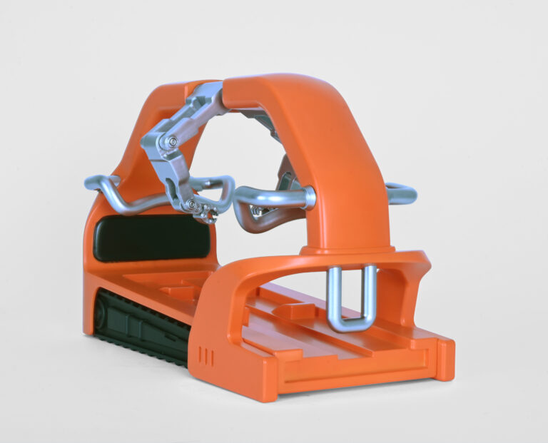 Scaffolding installation robot for construction site