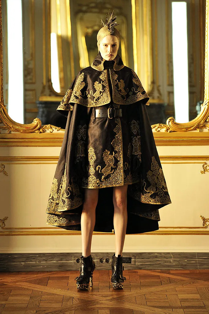 fall 2010 ready to wear Christopher Moore Courtesy of Alexander McQueen