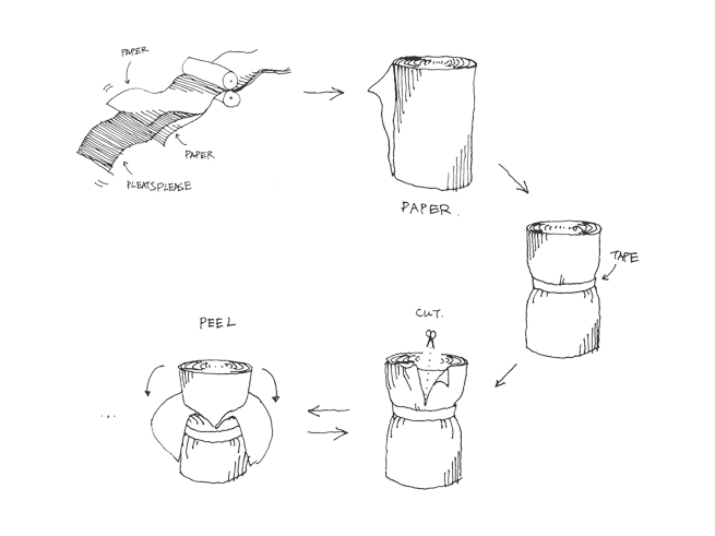 111 cabbage chair sketch