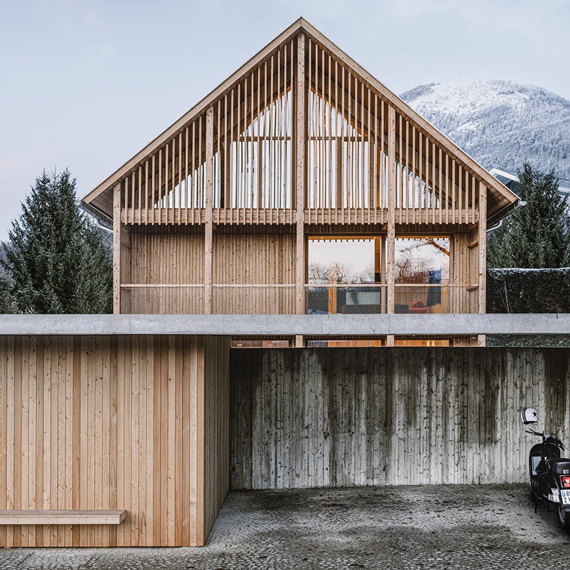 언덕 위에 홀로 선, 목재로 지은 오스트리아 주택들 7 08 5