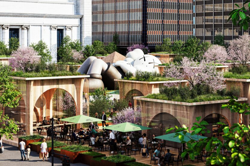 퍼렐 윌리엄스가 디자인한 루이 비통 남성복 쇼의 공간 20 20 3